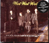 Wet Wet Wet - Don't Want To Forgive Me Now CD 1