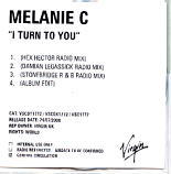 Melanie C - I Turn To You (Remixes)