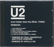 U2 - Even Better Than The Real Thing REMIXES